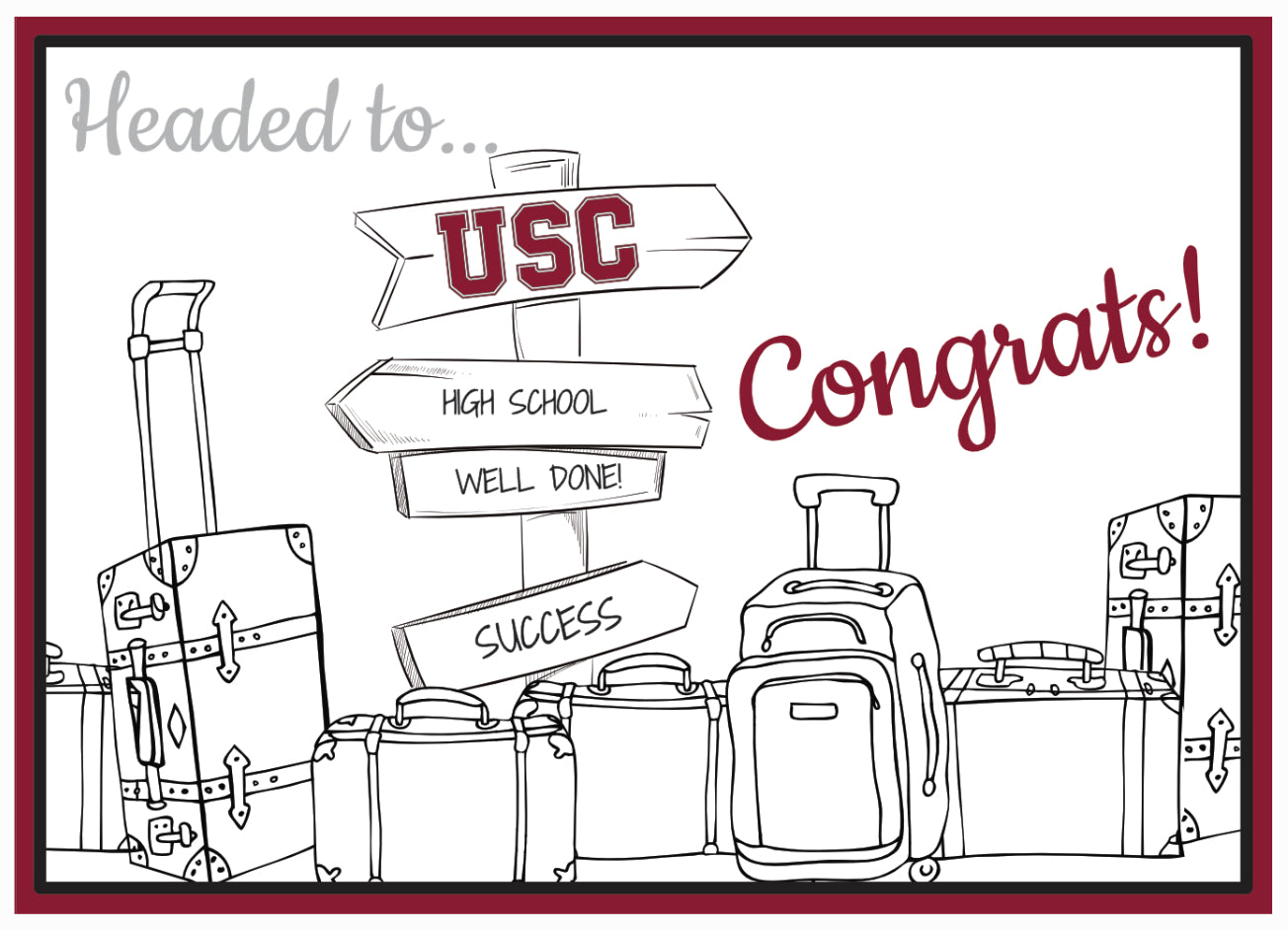 Headed to... USC