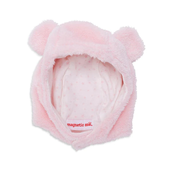 Pink Minky Magnetic Hat | 18-24m