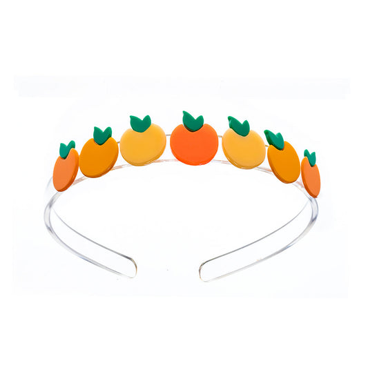 Acrylic Headband - Oranges