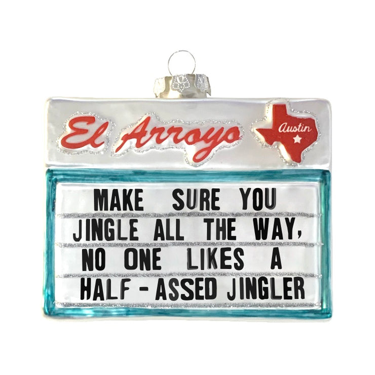 Half-Assed Jingler Ornament