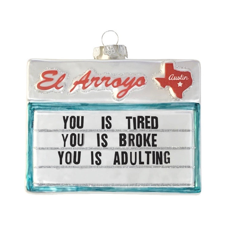Adulting Ornament
