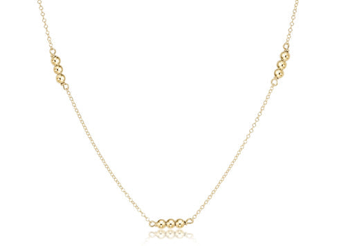 15" Choker Joy Simplicity Chain Gold - 3mm Gold