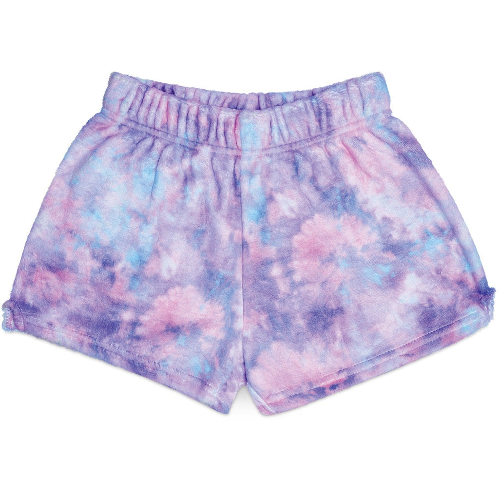 S Purple Sky Plush Shorts