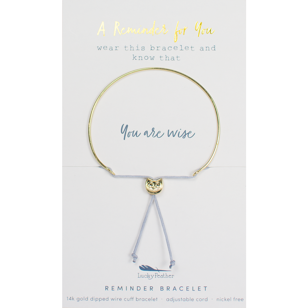 Reminder Bracelet - You Are Wise
