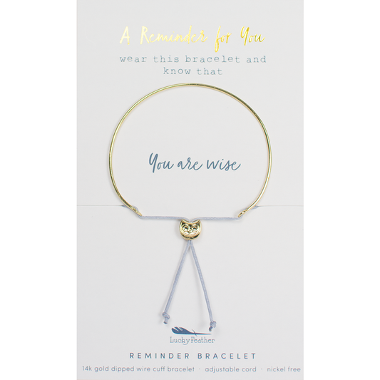 Reminder Bracelet - You Are Wise