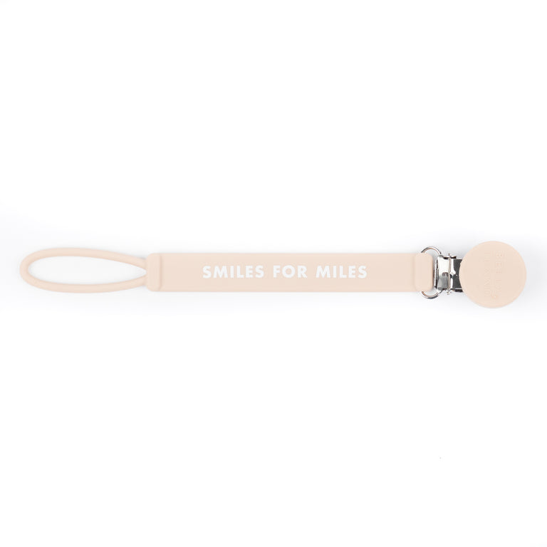 Pacifier Clip - Smiles for Miles