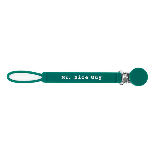 Pacifier Clip - Mr Nice Guy