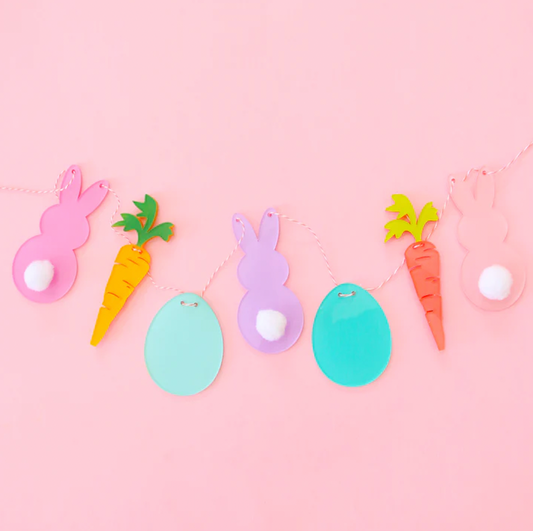 Acrylic Easter Garland