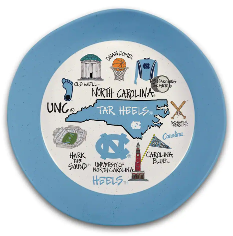 UNC Melamine Bowl 13.5"