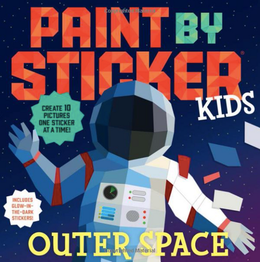 Outer Space Paint By Sticker
