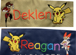 Option 6 Latin Bag Personalization