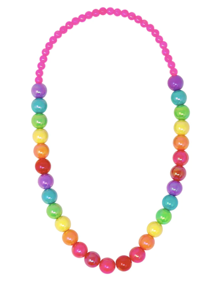 Rainbow Beads Necklace