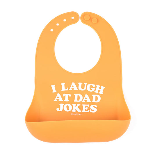 Wonder Bib - I Laugh at Dad Jokes