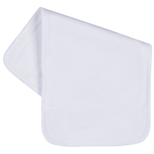 White Infant Burp Cloth