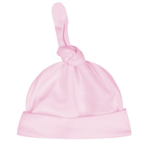 Light Pink Baby Beanie Knot Cap Hat