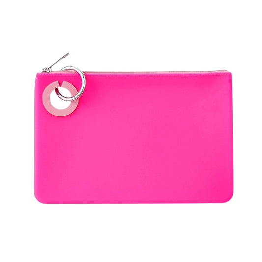 Silicone Pouch | Tickled Pink | Large