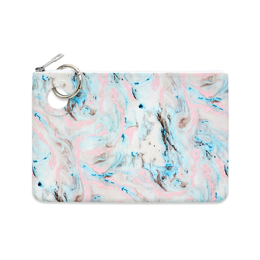 Silicone Pouch | Pastel Marble | Large