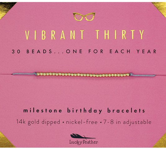 Birthday Bracelet 30