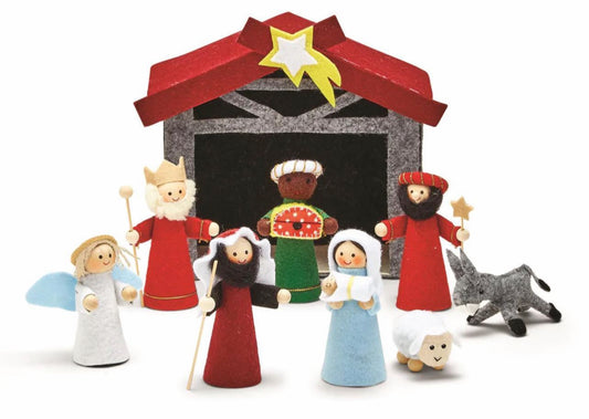 Miniature Nativity Set