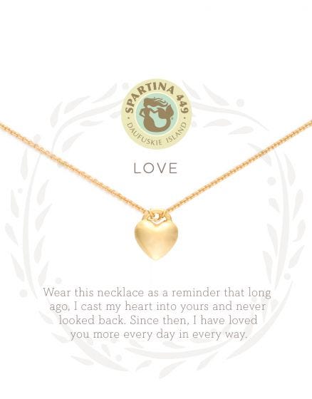 Love/Heart - SLV Necklace