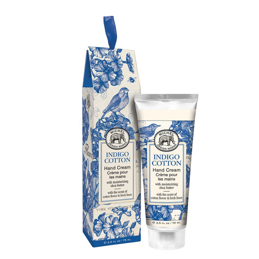 Indigo Cotton Hand Cream 2.5 oz.