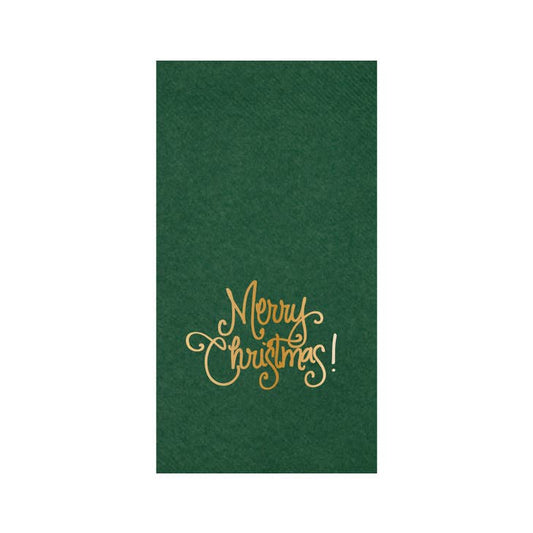 Guest Towel Napkins - Merry Christmas