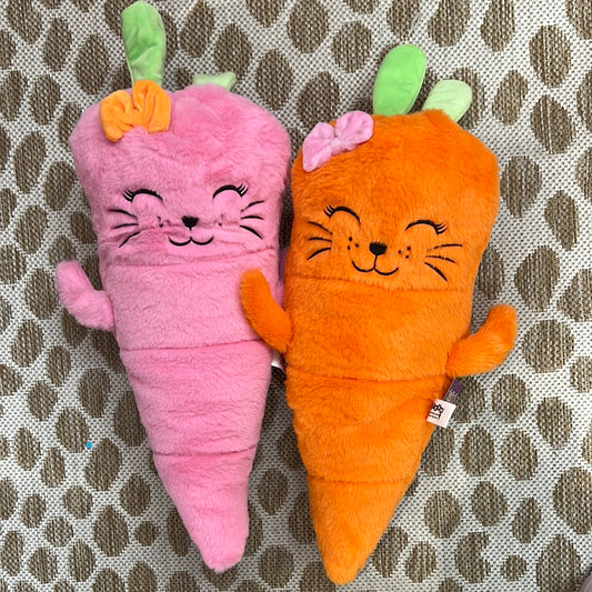 Hoppy Bunny Carrot Plushie