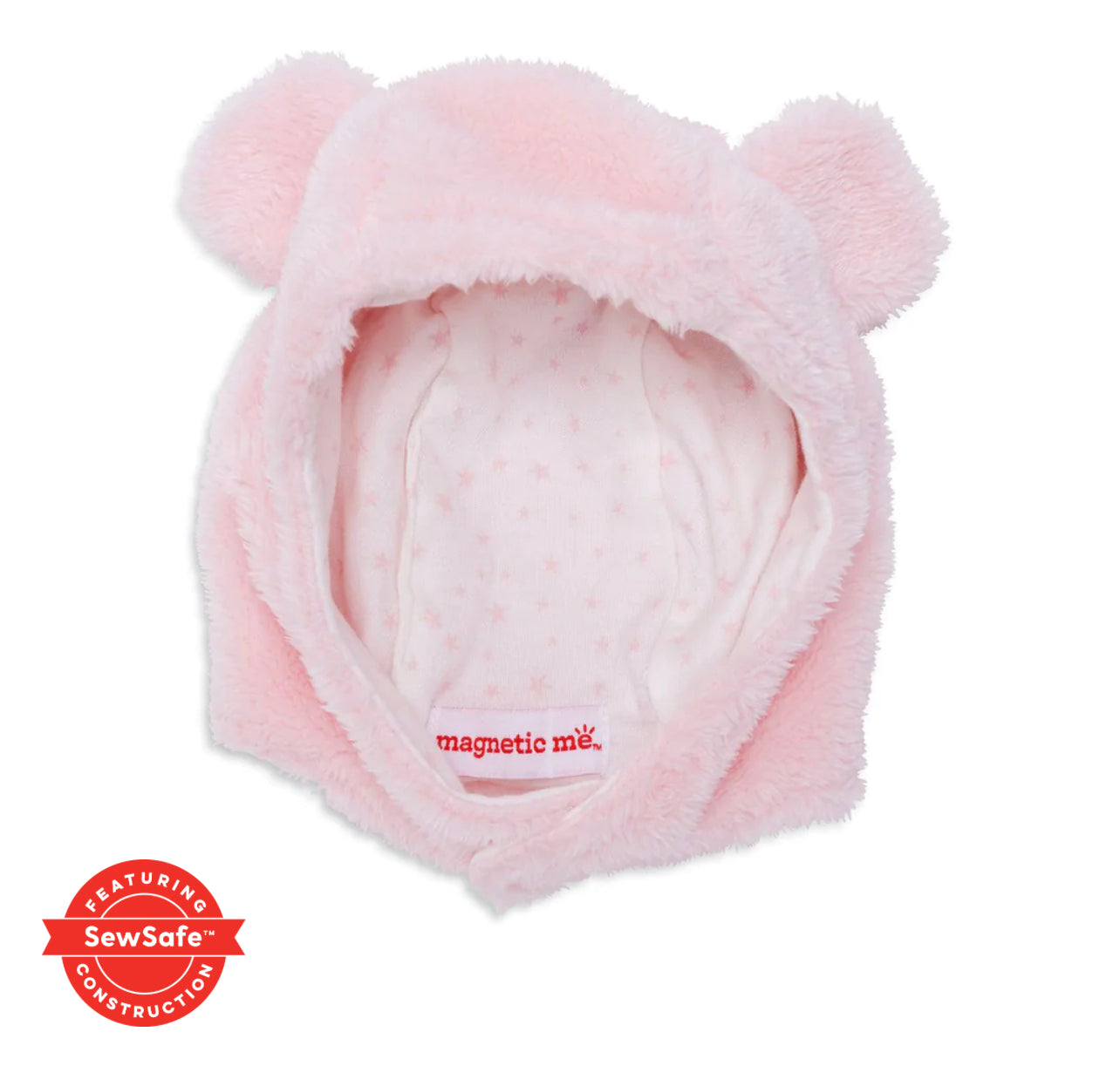 Pink Minky Magnetic Hat | 0-6m