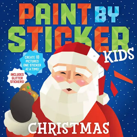 Christmas Paint By Sticker Kids