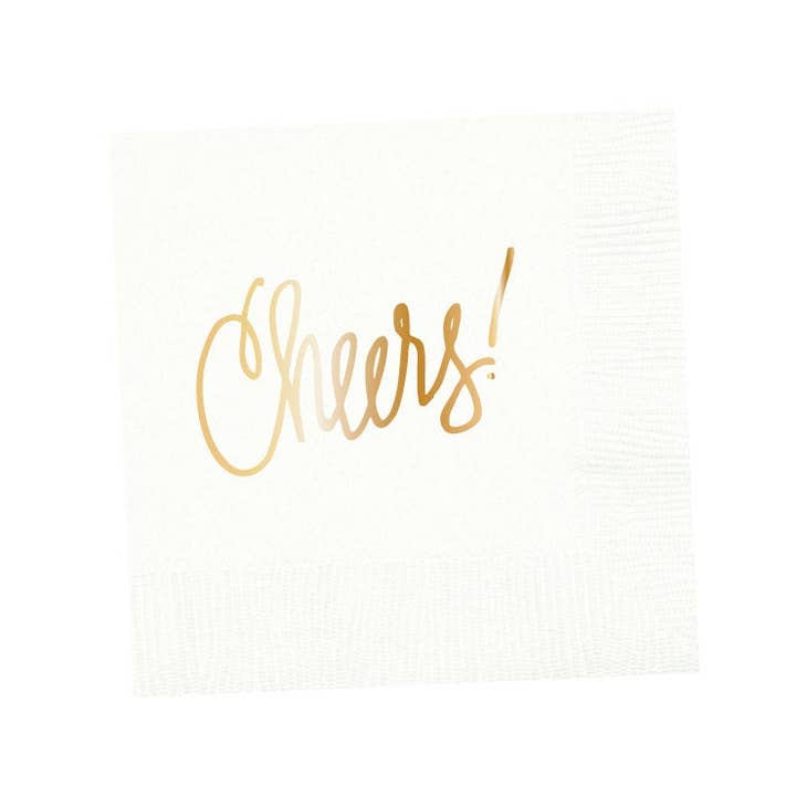 Cocktail Napkins | Cheers! (Assorted)