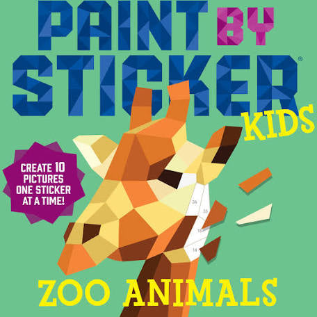 Zoo Animals Paint By Sticker