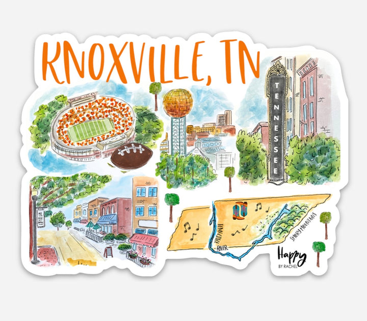 Knoxville, TN Sticker