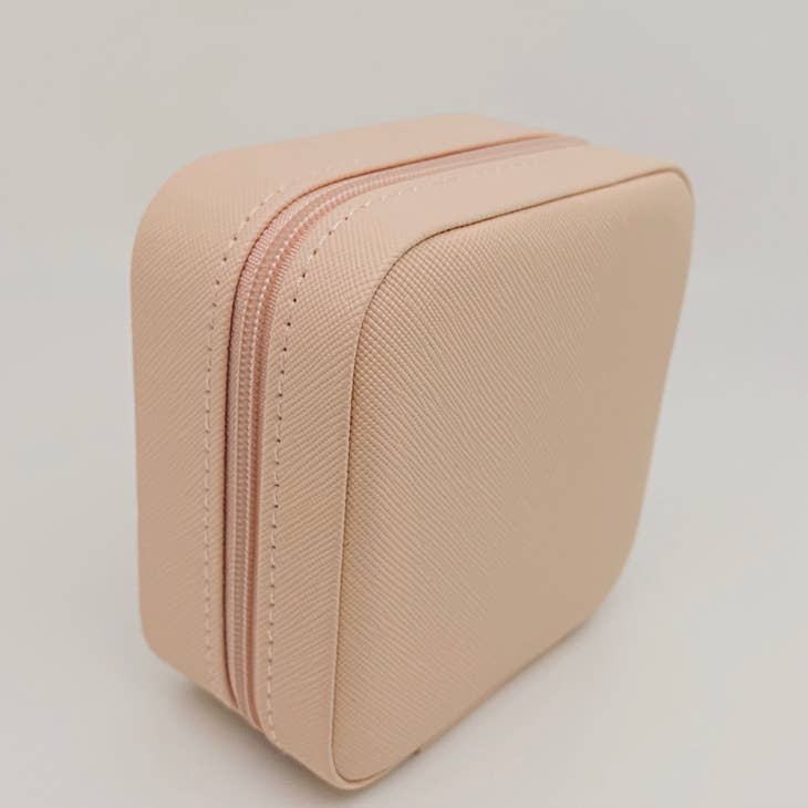 Leather Portable Jewelry Box