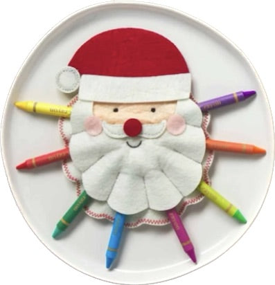 Santa Crayon Holder