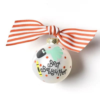 Glass Ornament | Babysitter