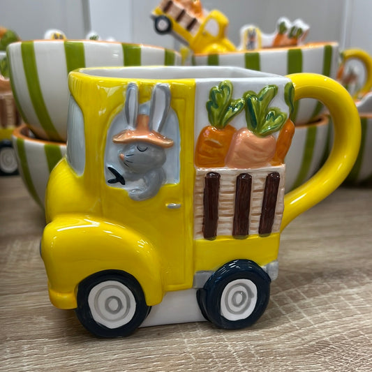 Mug - Easter Bunny Truck