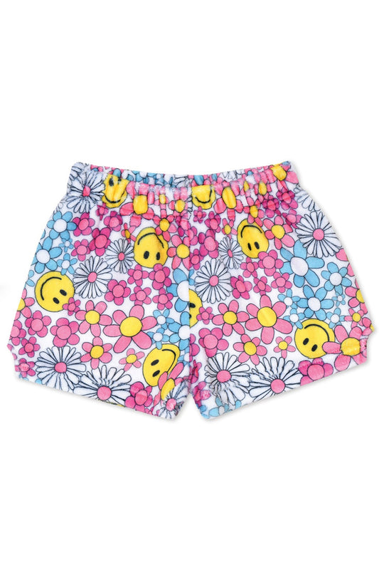 Daisy Smiles Plush Shorts