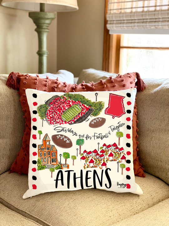 Athens Double Sided Pillow