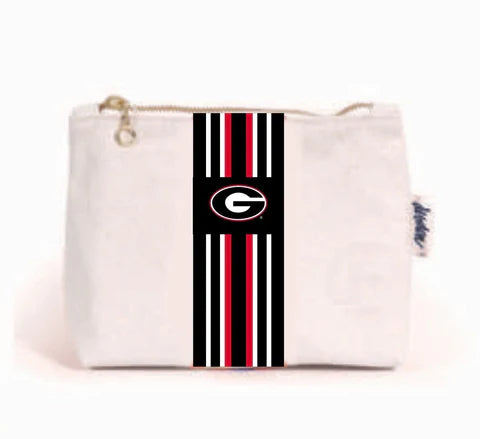 Small Canvas Pouch - UGA