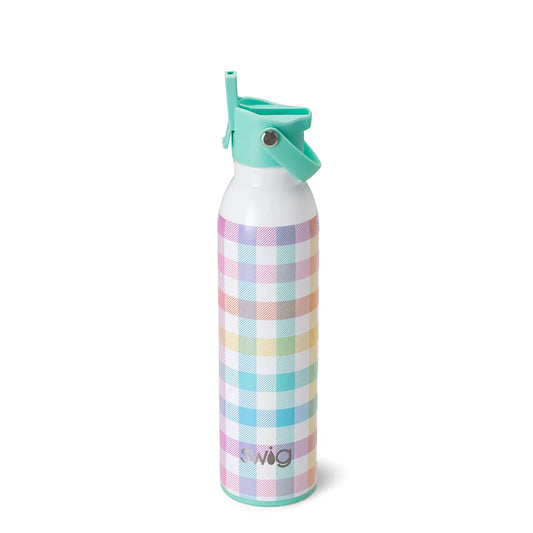 20oz Flip + Sip Water Bottle | Pretty In Plaid